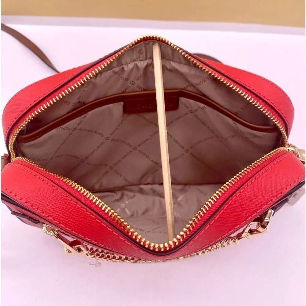 Michael Kors Jet Set Travel East West Zip Chain Crossbody